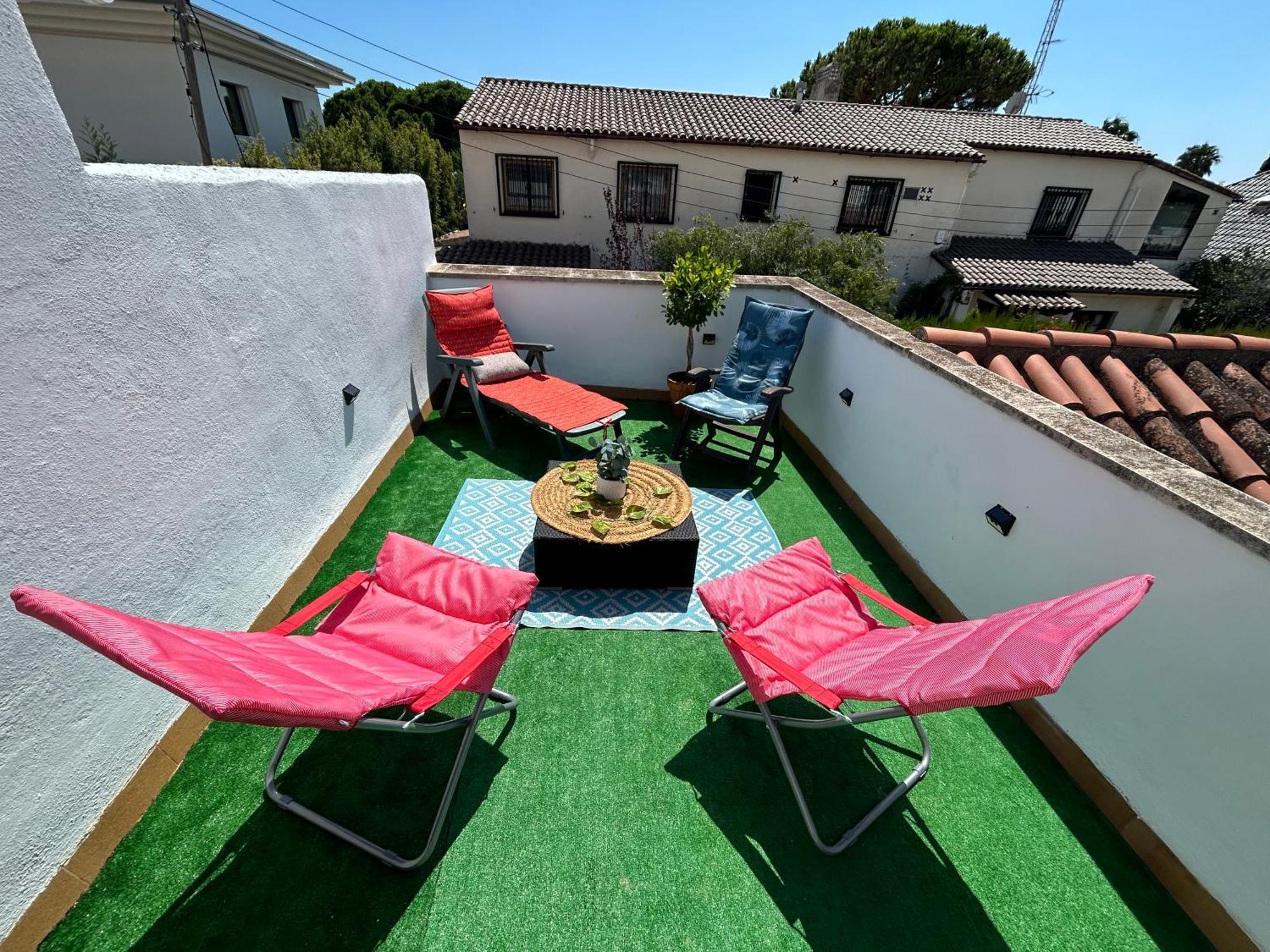 Calma Azul - 3Br - Terrace & Beach - Ac Wifi - 8 Guests 坎布里尔斯 外观 照片