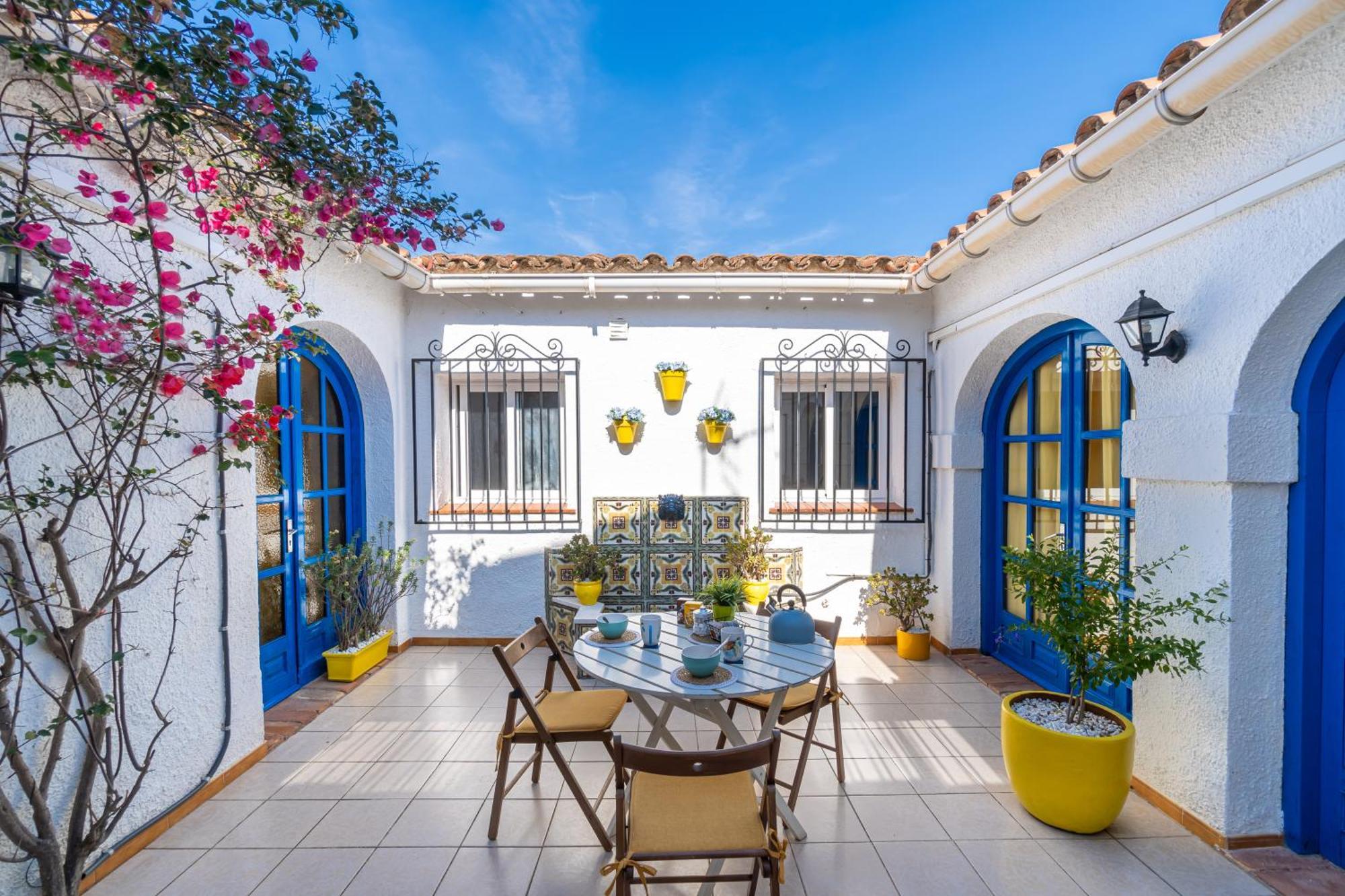 Calma Azul - 3Br - Terrace & Beach - Ac Wifi - 8 Guests 坎布里尔斯 外观 照片