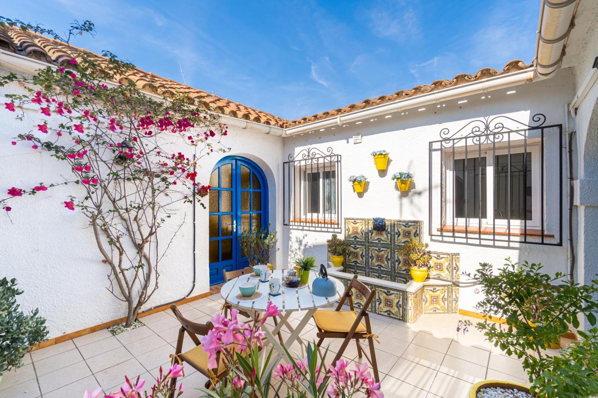 Calma Azul - 3Br - Terrace & Beach - Ac Wifi - 8 Guests 坎布里尔斯 外观 照片
