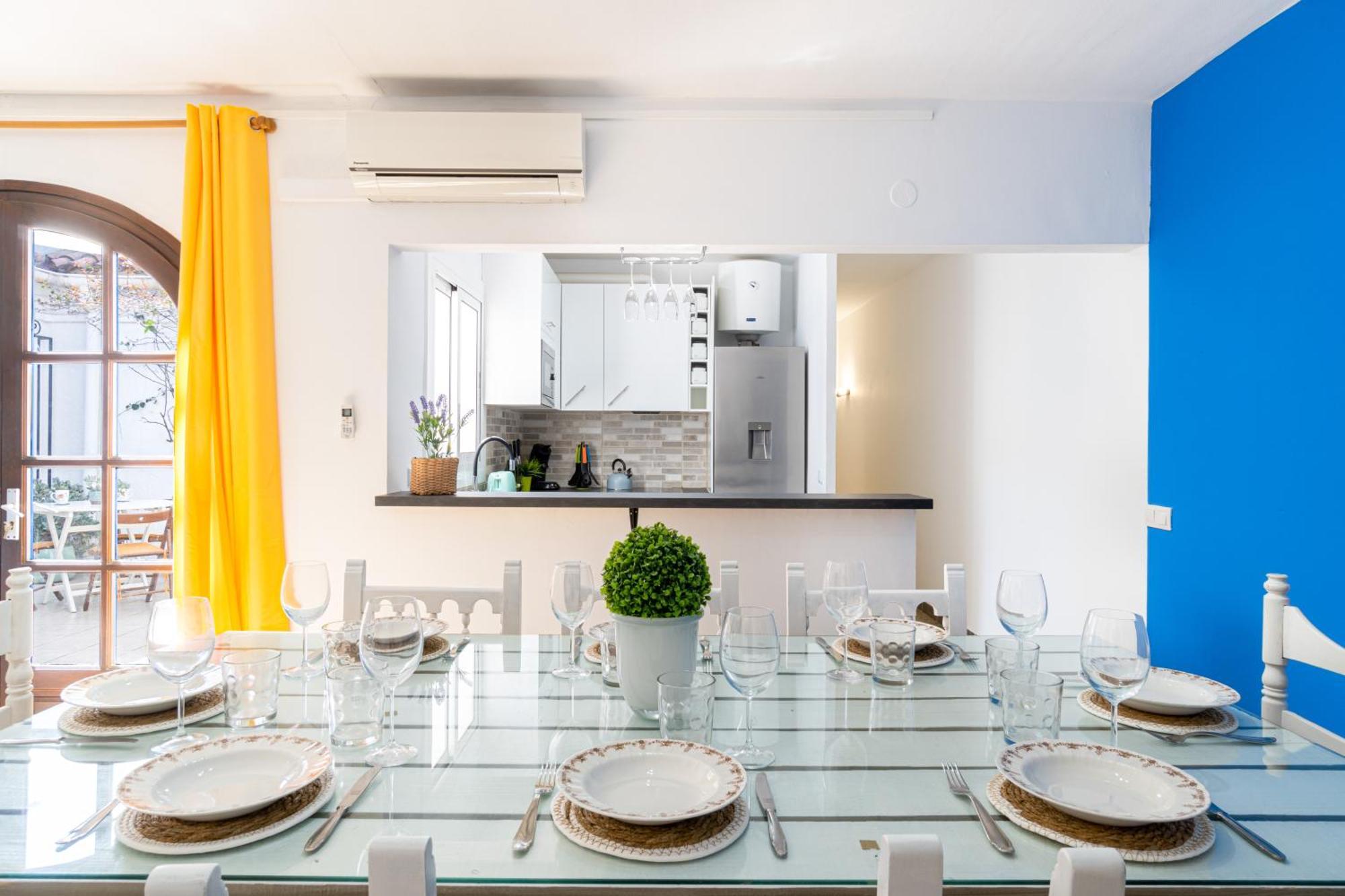 Calma Azul - 3Br - Terrace & Beach - Ac Wifi - 8 Guests 坎布里尔斯 外观 照片
