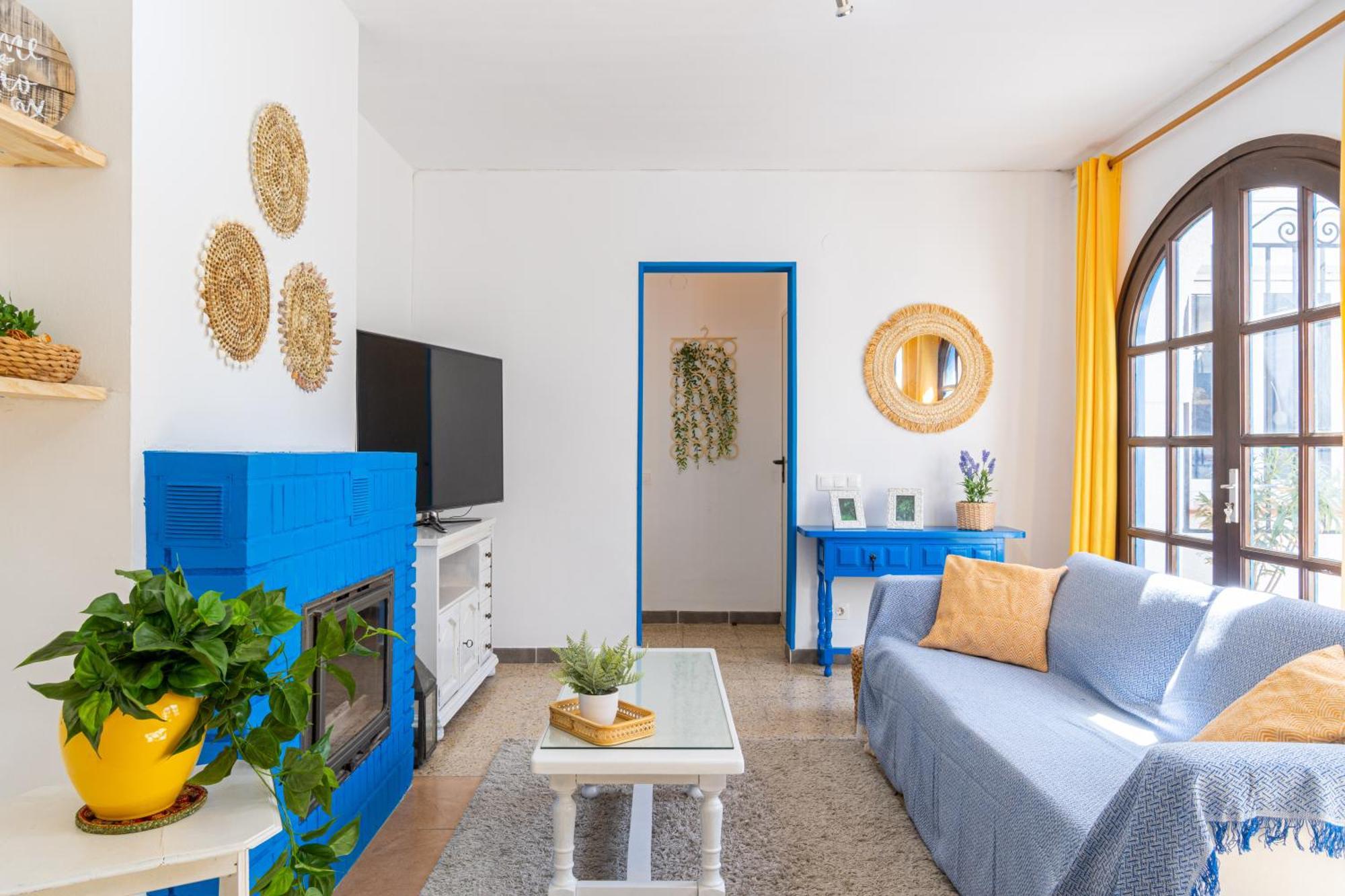 Calma Azul - 3Br - Terrace & Beach - Ac Wifi - 8 Guests 坎布里尔斯 外观 照片