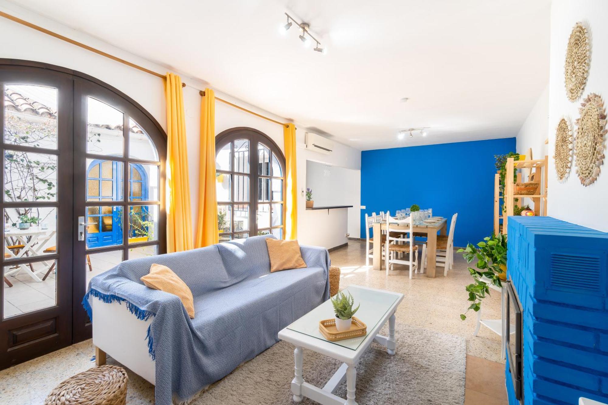 Calma Azul - 3Br - Terrace & Beach - Ac Wifi - 8 Guests 坎布里尔斯 外观 照片