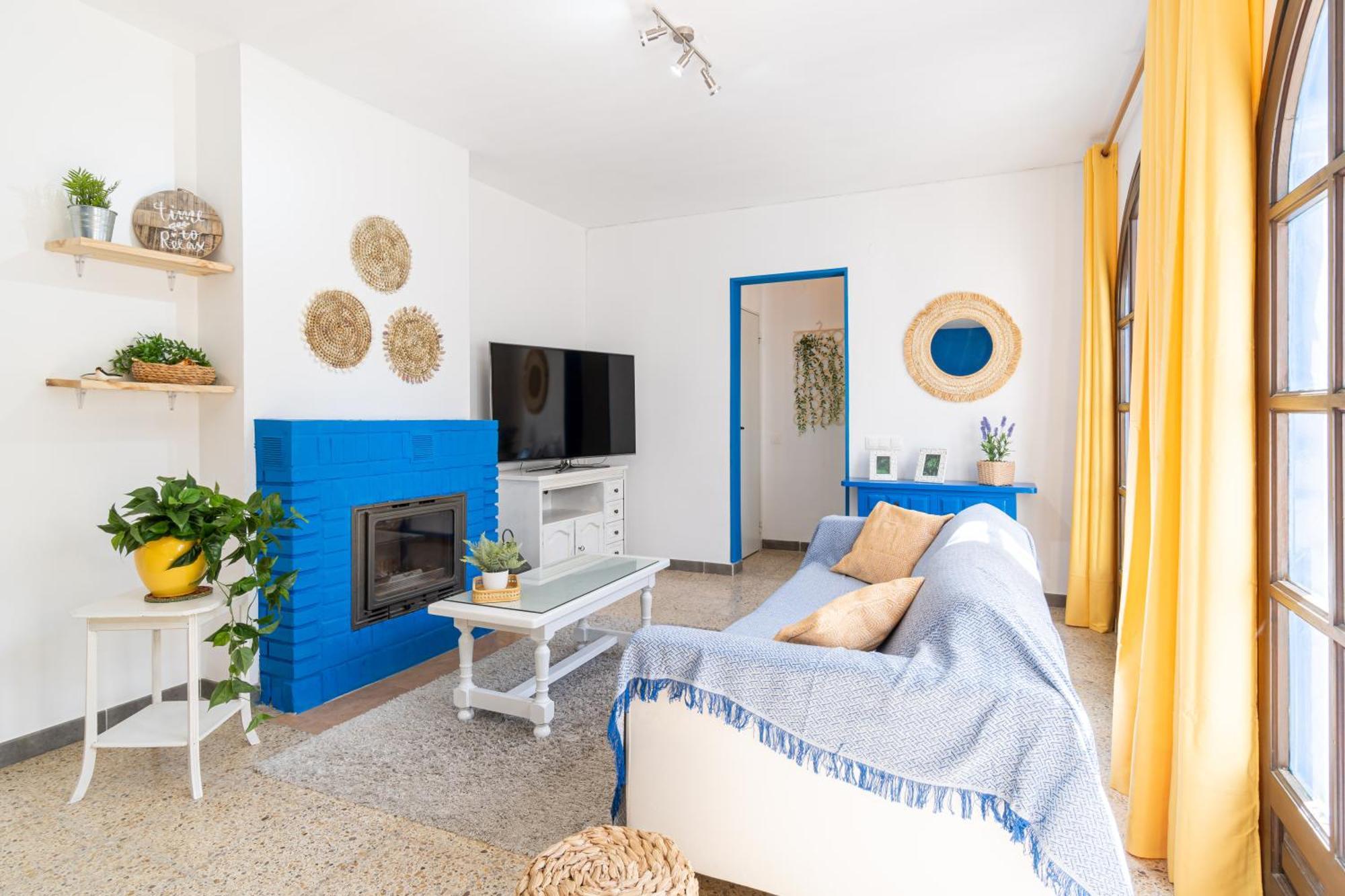 Calma Azul - 3Br - Terrace & Beach - Ac Wifi - 8 Guests 坎布里尔斯 外观 照片